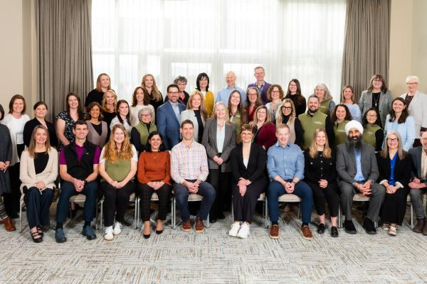 Photo of PQI alums at the Summit